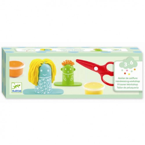 Atelier creativ cu plastilina la coafor djeco